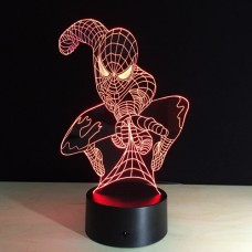 Acrylic lamp  Spiderman