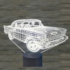 Acrylic lamp Car Retro