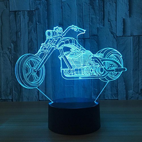 Acrylic lamp Motorbike