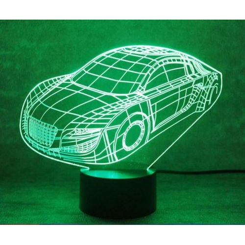 Acrylic lamp Car
