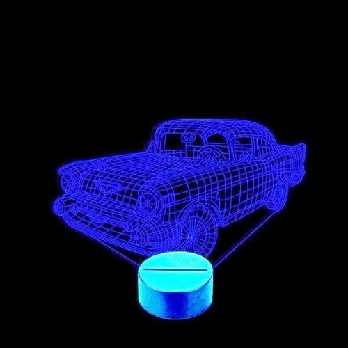 Plexiglas led Retro car Plexiglas led Retro car