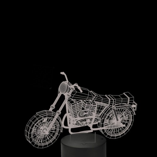 Acrylic lamp Motocross Acrylic lamp Motocross