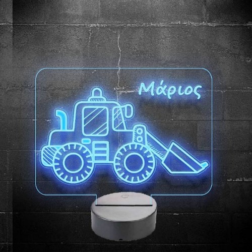 Plexiglas led Bulldozer Plexiglas led Bulldozer