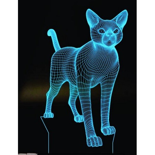 Acrylic lamp Panther Acrylic lamp Panther