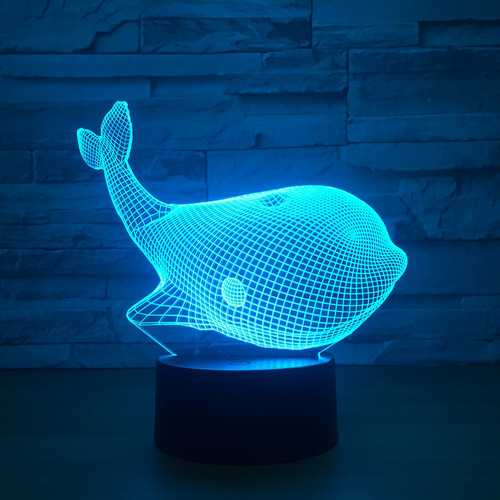 Acrylic lamp Whale Acrylic lamp Whale