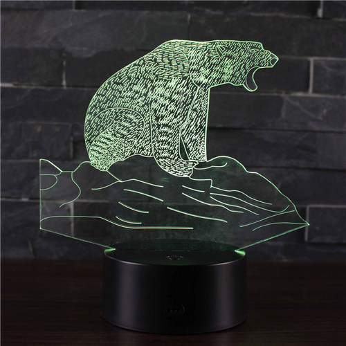 Acrylic lamp Bear Acrylic lamp Bear
