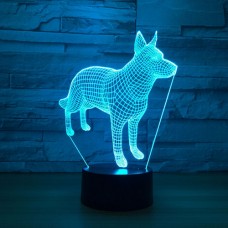 Acrylic lamp Dog