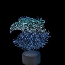 Acrylic lamp eagle