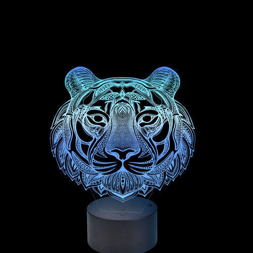 Acrylic lamp Tiger Acrylic lamp Tiger