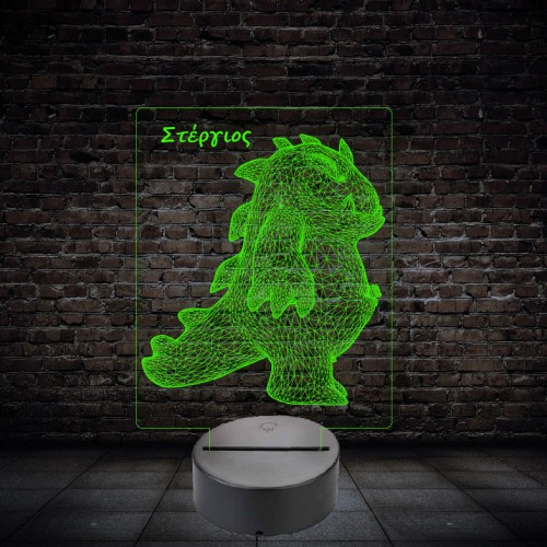 Acrylic lamp baby dinosaur Acrylic lamp baby dinosaur