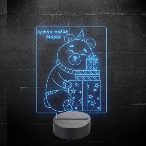 Plexiglas led Teddy bear Plexiglas led Teddy bear