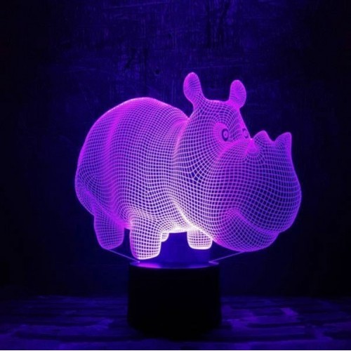 Plexiglass led Hippo Plexiglass led Hippo