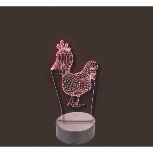 Plexiglas led Chicken Plexiglas led Chicken