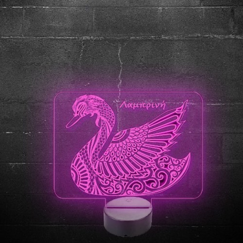 Plexiglas led swan Plexiglas led swan