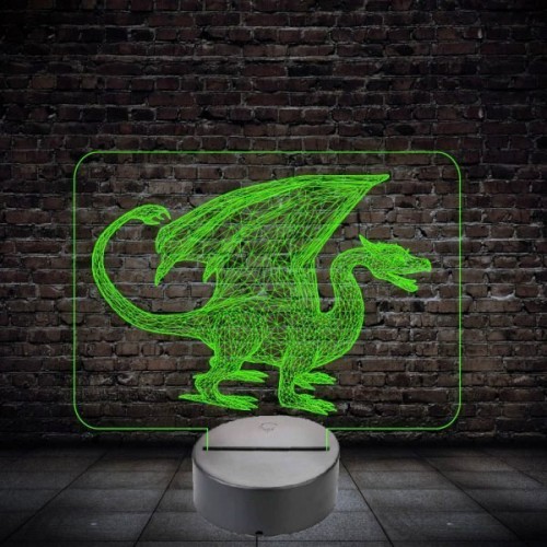 Acrilyc lamp led dinosaur Acrilyc lamp led dinosaur