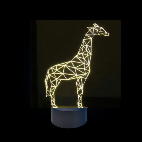 Acrylic lamp Girafe Acrylic lamp Girafe