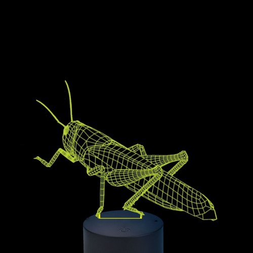 Acrylic lamp grasshopper Acrylic lamp grasshopper