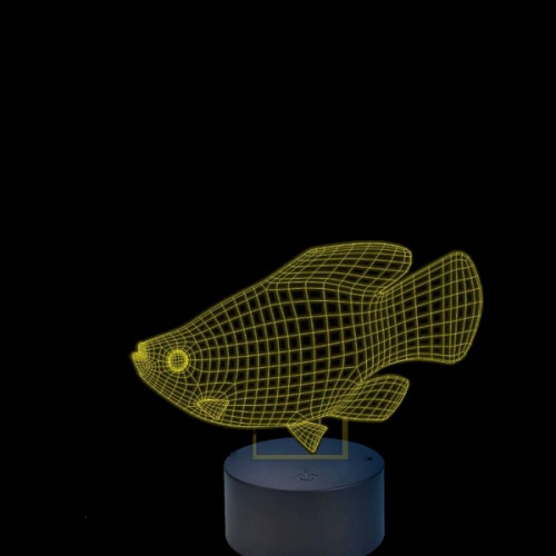 Acrylic lamp Fish Acrylic lamp Fish