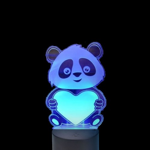 Acrylic lamp Panda Acrylic lamp Panda