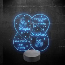 Acrylic lamp   birthday celebrations