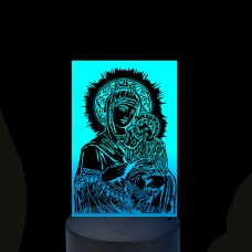 Acrylic lamp   Icon orthodox