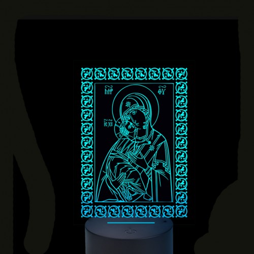 Acrylic lamp Icon orthodox Acrylic lamp Icon orthodox