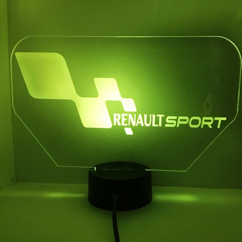 Acrylic lamp Renault Acrylic lamp Renault
