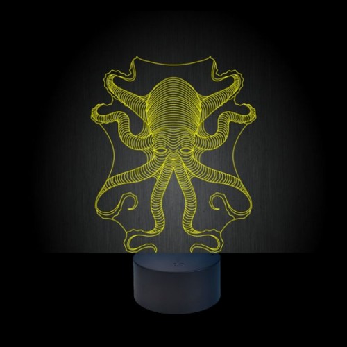 Acrylic lamp octopus Acrylic lamp octopus