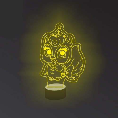 Acrylic lamp Owl queen Acrylic lamp Owl queen