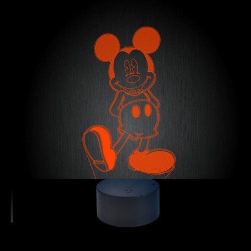 Acrylic lamp mickey mouse Acrylic lamp mickey mouse