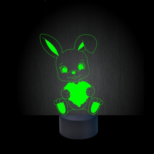 Acrylic lamp Rabbit Acrylic lamp Rabbit