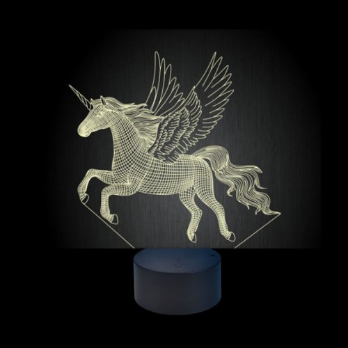 Acrylic lamp pegasus Acrylic lamp pegasus
