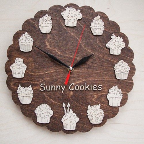 Wooden clock Wooden clock