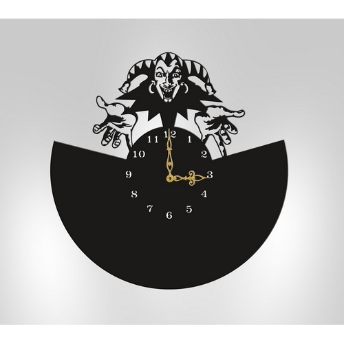 Wooden wall clock Joker Wooden wall clock Joker