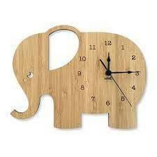 Wooden wall clock Elephant Wooden wall clock Elephant