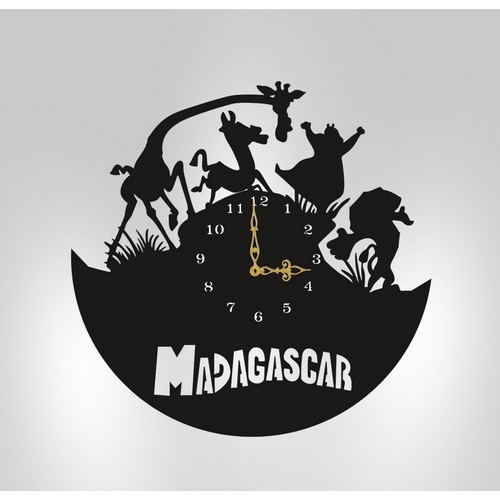 Wooden wall clock Madagascar Wooden wall clock Madagascar