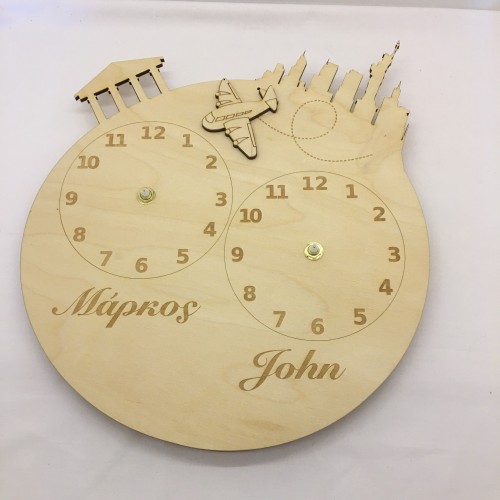 Wooden wall clock Wooden wall clock