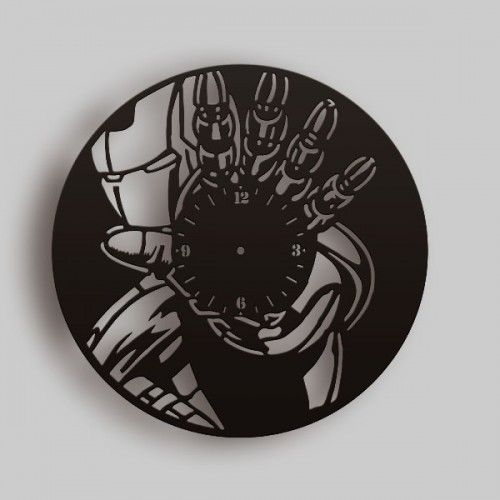 Wooden Marvel clock