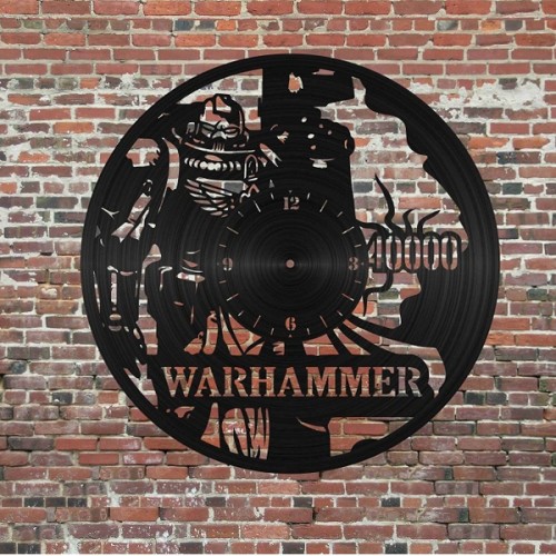Wooden Warhammer clock