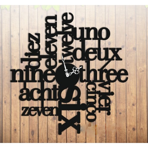 Wooden wall clock Wooden wall clock