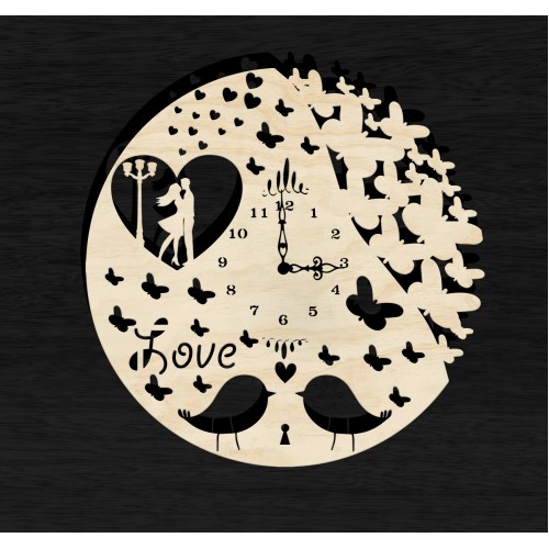 Wooden wall clock Wooden wall clock