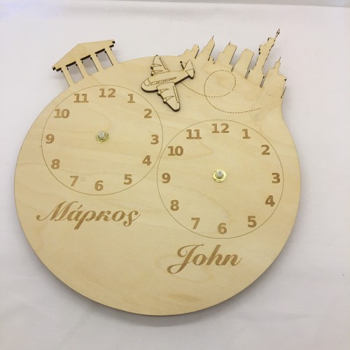 Wooden wall clock Wooden wall clock