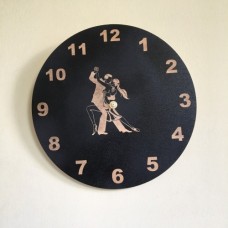 Wooden wall clock