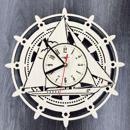 Wooden wall clock Wooden wall clock