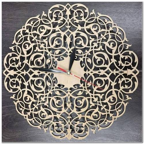 Wooden vintage clock