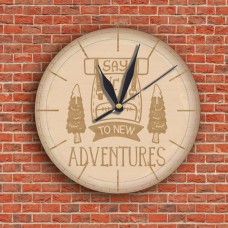 Wooden clock  Advedures