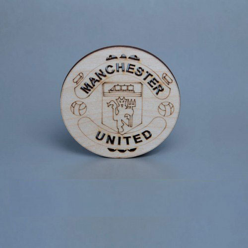Wooden coasters – Manchester United – 5 pieces Wooden coasters – Manchester United – 5 pieces