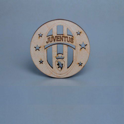Wooden coasters – Juventus – 5 pieces Wooden coasters – Juventus – 5 pieces