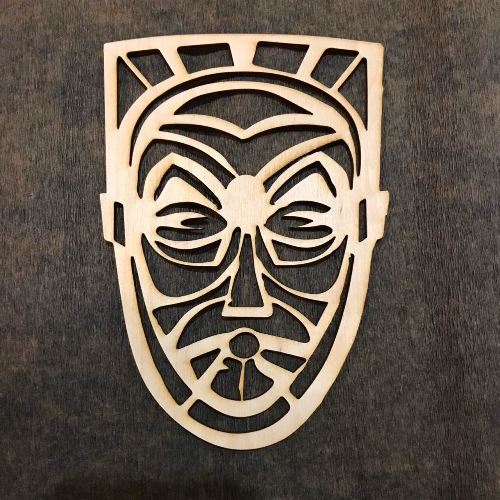 Wooden mask