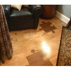 Wooden floor piece